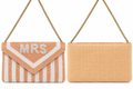 The Mrs. Beaded Bridal Clutch