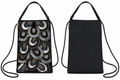 The Club Bag – Black Beaded & Sequin Wristlet/Crossbody