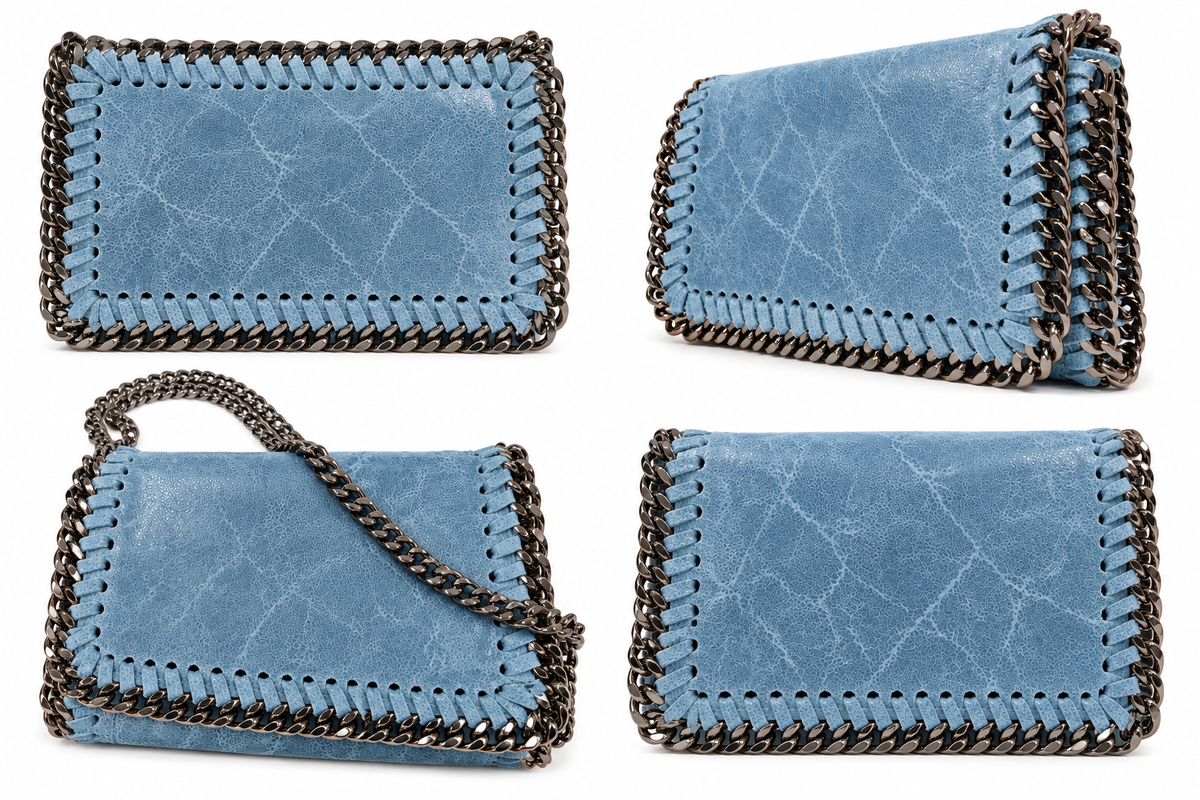 The Milano Luxe Leather Chain Bag