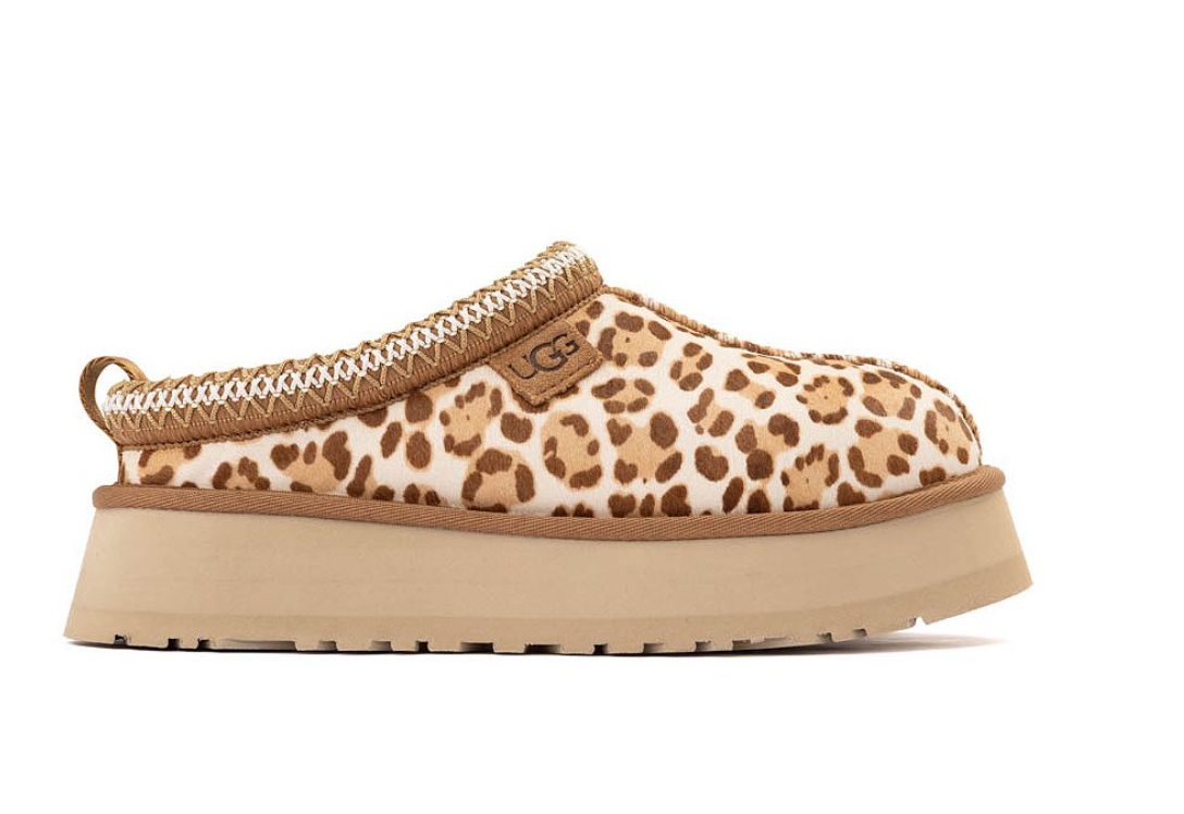 Cheetah UGG Platform Slippers
